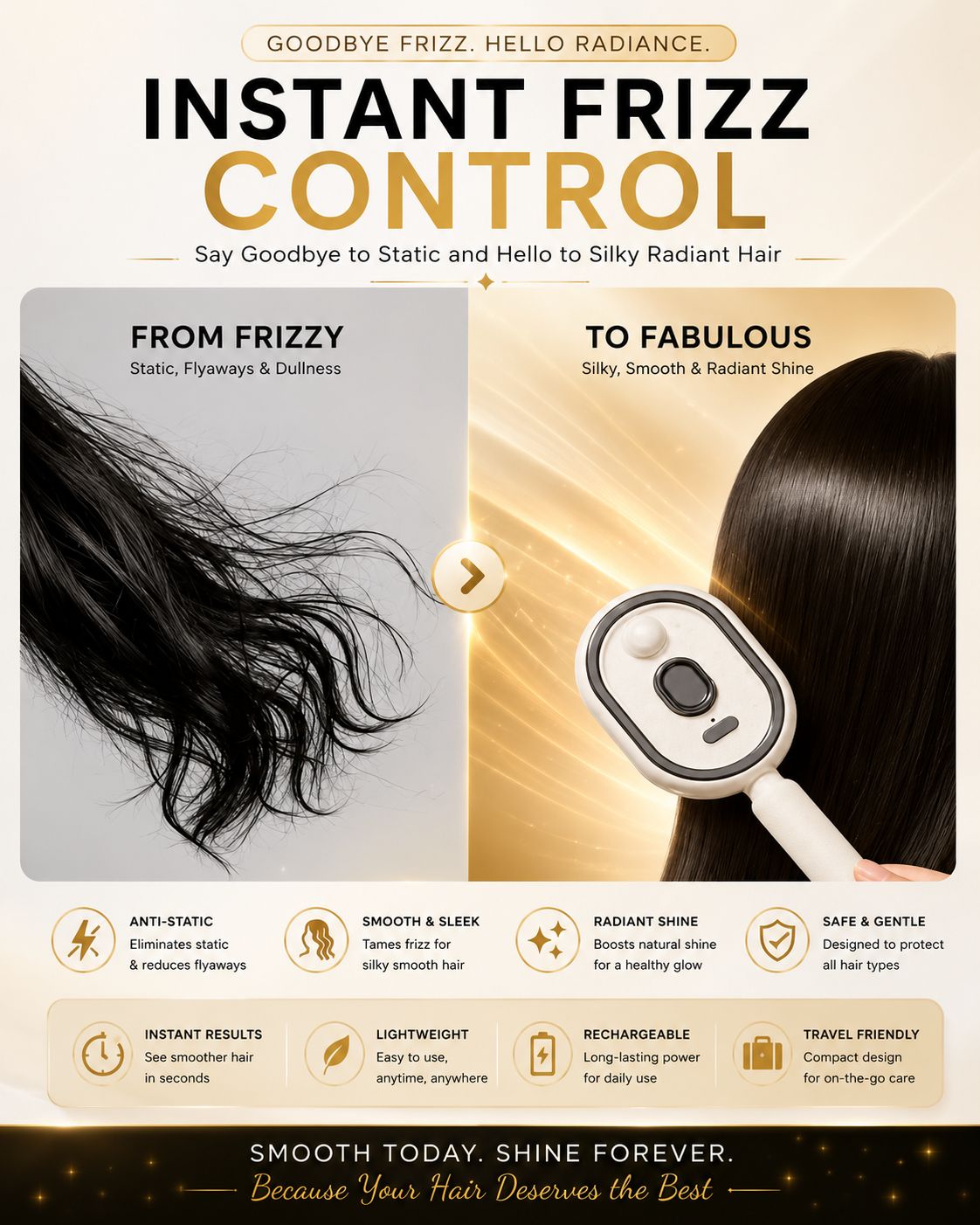 SilkMist Hair Therapy Brush