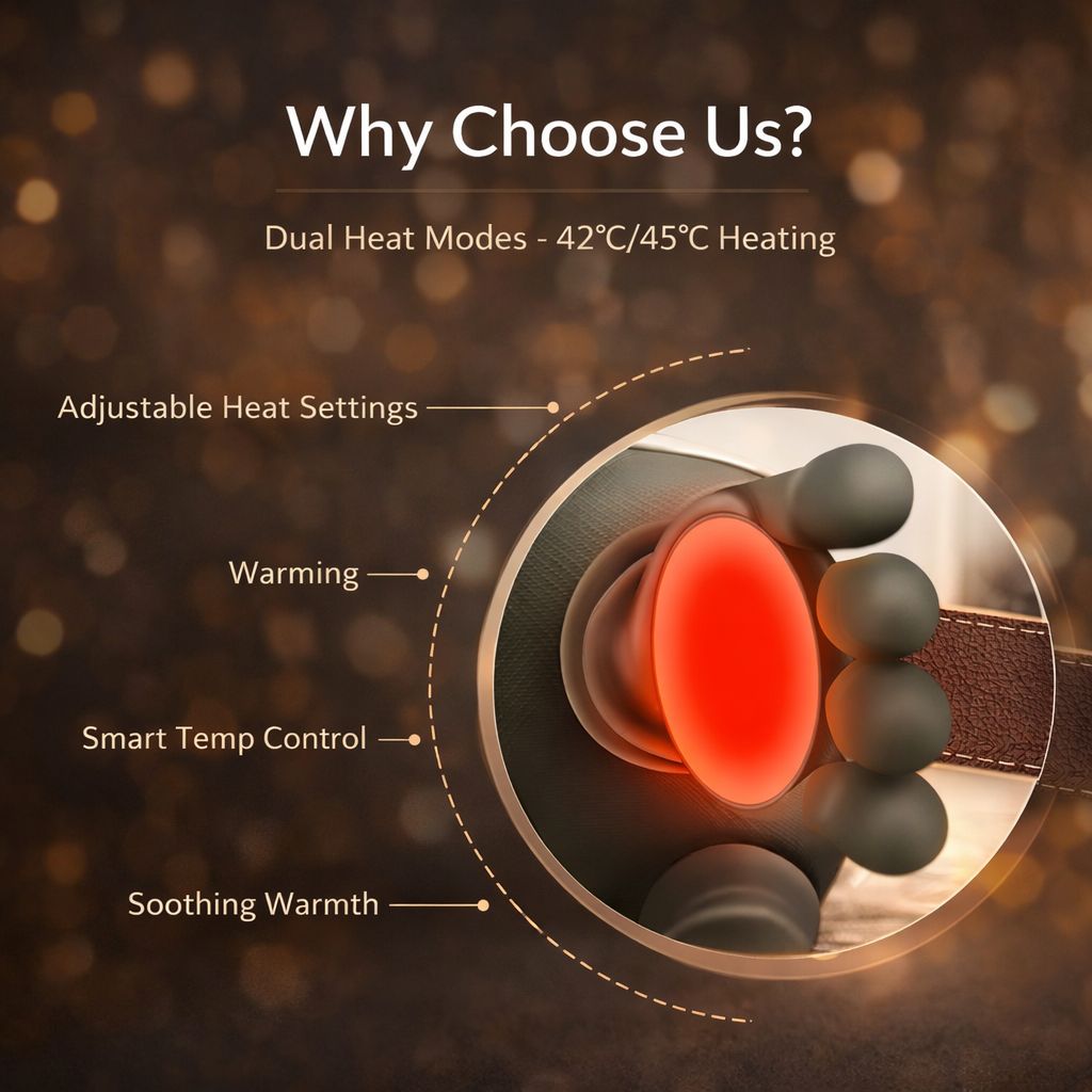 Glowmama™ HeatRelief Pro – Neck & Shoulder Deep Massage Device